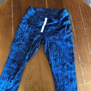 Lululemon fast & free crop pants